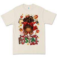 Bone santas favorite postal worker afro messy bun Premium Tee - texasbilliewilder