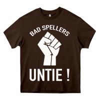 Bad Spellers Heavy Core Tee | Teevron