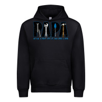 Black if he can't fix it no one can Urban Hoodie - JahusDesignShop