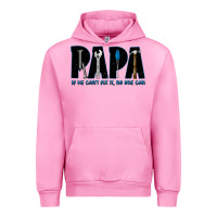 Fuchsia Pink if he can't fix it no one can Urban Hoodie - JahusDesignShop