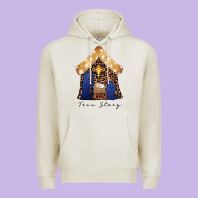 True Story Black Premium Hoodie Designed By Cowhidedigitalart
