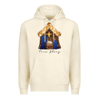 Sandshell True Story Black Premium Hoodie - CowhideDigitalArt