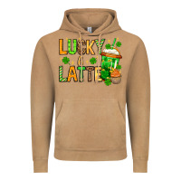 St. Patrick's Lucky A Latte Vintage Hoodie | Teevron