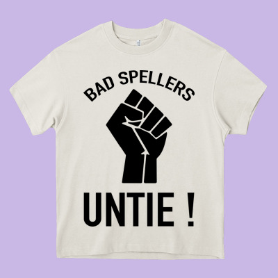 Bad Spellers Heavy Core Tee Designed By Bettercallsaul