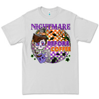 Dove Grey Nightmare before the coffee halloween Premium Tee - NancyCooperArtShop