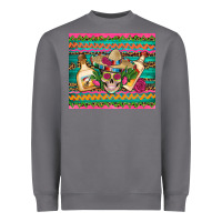 Storm mexican tequila skull roses cactus sombrero Heavyweight Sweatshirt - Artiststas