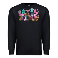 Black stna Premium Sweatshirt - AdoDesignShop
