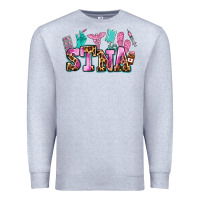 Heather Grey stna Premium Sweatshirt - AdoDesignShop