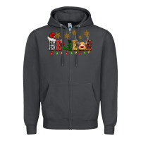 Smoke christmas believe Zipper Hoodie - BarkalooDesign