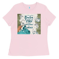 Bubblegum Pink amazing doctor Ladies Tee - TumblerDesignByShophia