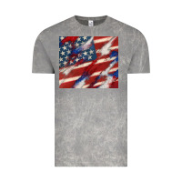 Cloud Rock American flag glitter 4th of july Vintage Tee - CowGirlArtShop