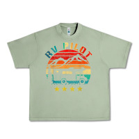 Oil Green rv pilot camping funny vintage motorhome travel vacation t shirt Urban Heavy Tee - maiPhamDesign