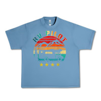 Pebble Blue rv pilot camping funny vintage motorhome travel vacation t shirt Urban Heavy Tee - maiPhamDesign