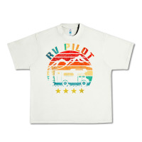 Rv Pilot Camping Funny Vintage Motorhome Travel Vacation T Shirt Urban Heavy Tee | Teevron