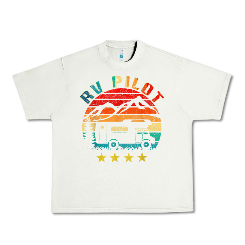 Rv Pilot Camping Funny Vintage Motorhome Travel Vacation T Shirt Urban Heavy Tee by maiPhamDesign | Teevron