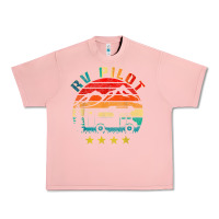 Salmon rv pilot camping funny vintage motorhome travel vacation t shirt Urban Heavy Tee - maiPhamDesign