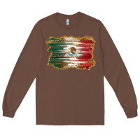 Chestnut mexican flag with leopard Long Sleeve Tee - RanaPortraitStore