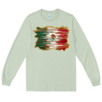 Matcha mexican flag with leopard Long Sleeve Tee - RanaPortraitStore