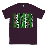 Plum Soccer brushstroke Classic Tee - HowdyJamesFarm