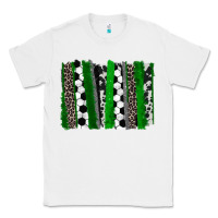 White Soccer brushstroke Classic Tee - HowdyJamesFarm