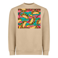 Mushroom mexican taco paper glitter leopard wooden Heavyweight Sweatshirt - Artiststas