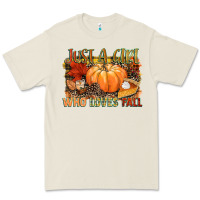 Bone Just a girl who loves Fall Premium Tee - NancyCooperArtShop