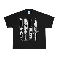 Black scary horror movies halloween Urban Heavy Tee - maiPhamDesign