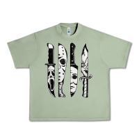 Oil Green scary horror movies halloween Urban Heavy Tee - maiPhamDesign