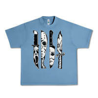 Pebble Blue scary horror movies halloween Urban Heavy Tee - maiPhamDesign