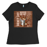 Working On My Bucket List Ladies Tee | Teevron