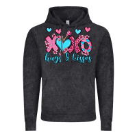 Vintage Black xoxo hugs and kisses olivia Vintage Hoodie - OliviaCreatesArt