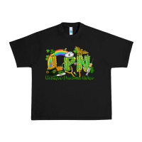 Black LPN Licensed Practical Nurse St. Patrick's Day Urban Heavy Tee - CowGirlArtShop
