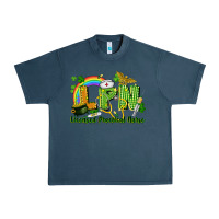 Midnight Navy LPN Licensed Practical Nurse St. Patrick's Day Urban Heavy Tee - CowGirlArtShop