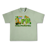 Oil Green LPN Licensed Practical Nurse St. Patrick's Day Urban Heavy Tee - CowGirlArtShop
