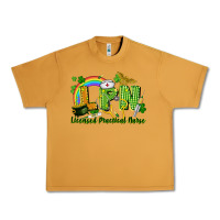 Peanut Butter LPN Licensed Practical Nurse St. Patrick's Day Urban Heavy Tee - CowGirlArtShop