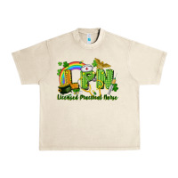 Sandshell LPN Licensed Practical Nurse St. Patrick's Day Urban Heavy Tee - CowGirlArtShop