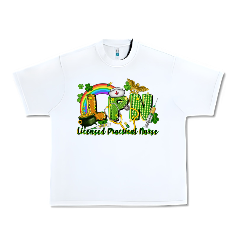 Lpn Licensed Practical Nurse St. Patrick's Day Urban Heavy Tee by CowGirlArtShop | Teevron
