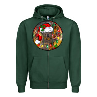 Sports Green Christmas koala Zipper Hoodie - BarkalooDesign