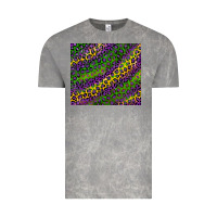 Cloud Rock mardi gras leopard background Vintage Tee - RanaPortraitStore