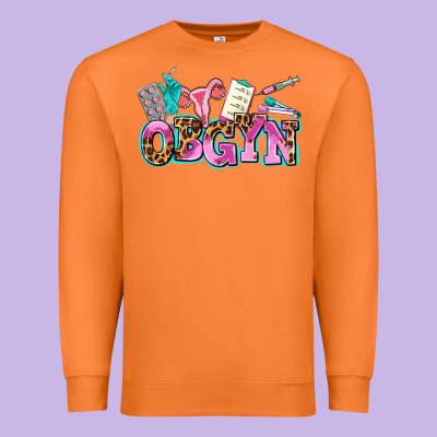 Obgyn Premium Sweatshirt Designed By Adodesignshop