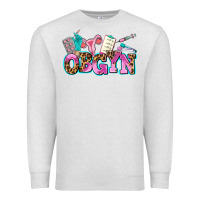 Oatmeal Heather obgyn Premium Sweatshirt - AdoDesignShop