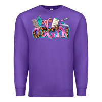 Purple obgyn Premium Sweatshirt - AdoDesignShop