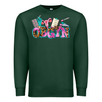 Sports Green obgyn Premium Sweatshirt - AdoDesignShop