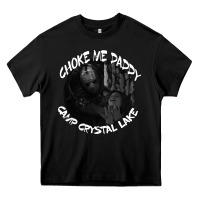 Jason Voorhees Choke Me Daddy Camp Crystal Lake Shirt Heavy Core Tee | Teevron