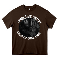 Chocolate Brown jason voorhees choke me daddy camp crystal lake shirt Heavy Core Tee - maiPhamDesign
