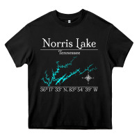 Black Norris Lake, Tennessee Characters Video game Heavy Core Tee - maiPhamDesign