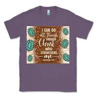 Lavender i can do all things through christ who strengthens Classic Tee - TumblerDesignByShophia