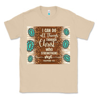 Mushroom i can do all things through christ who strengthens Classic Tee - TumblerDesignByShophia