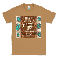 Toasted Coconut i can do all things through christ who strengthens Classic Tee - TumblerDesignByShophia