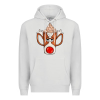 Dove Grey Coffee  Animal Premium Hoodie - CowhideDigitalArt
